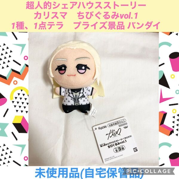 超人的シェアハウスストーリー カリスマ ちびぐるみvol.1 1種 1点 テラ プライズ景品 バンダイ ぬいぐるみ マスコット