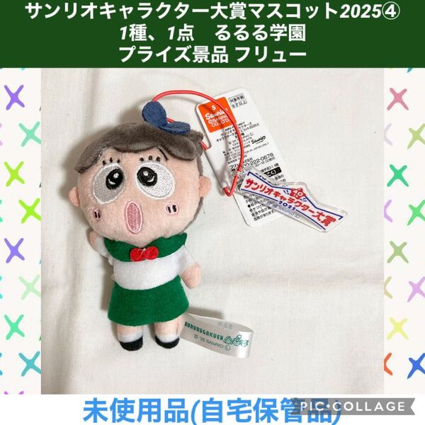 サンリオキャラクター大賞マスコット2025 1種、1点 るるる学園 プライズ景品 フリュー ぬいぐるみ サンリオ