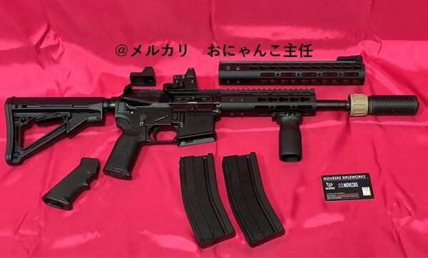 WA互換 NOVESKE NSR N4 M4 フルメタル ガス EMG S&T ノベスキー ノベスケ