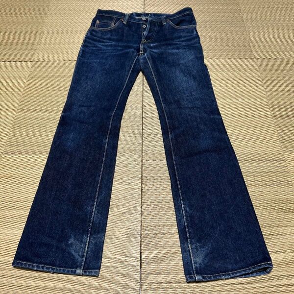 IRON HEART アイアンハート 461S 21ozセルビッチデニム ブーツカット W30インチ