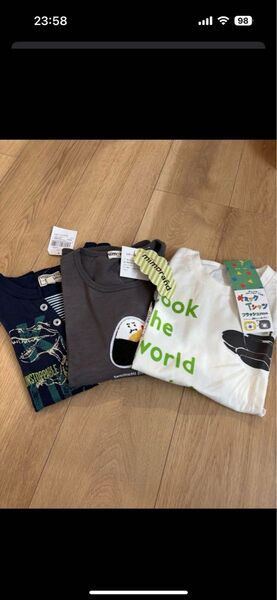 最終お値下げ!! Tシャツ3枚セット120cm