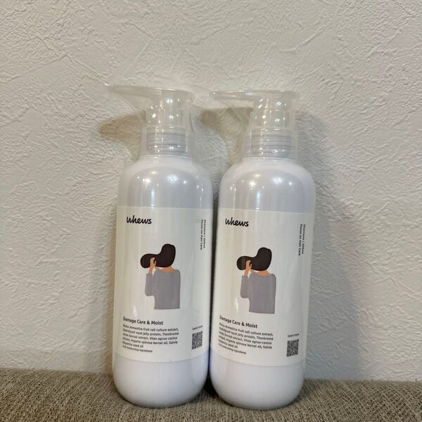 フューズ ダメージケア&モイスト シャンプー ポンプ 350ml 2個セット
