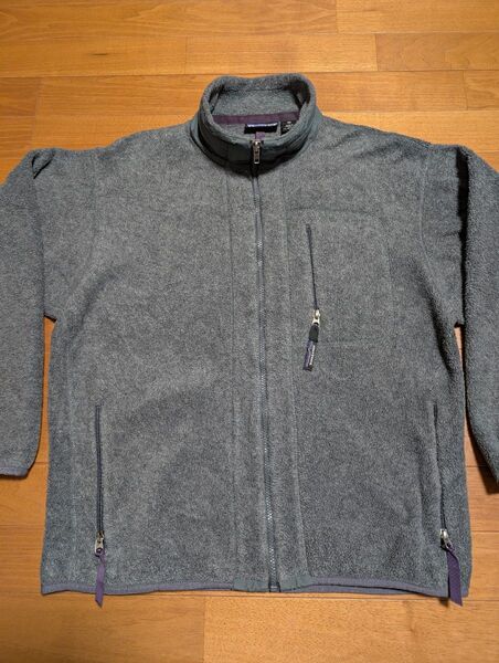 パタゴニア USA製 M フリース ジャケット シンチラ 店でのクリーニング済 patagonia 90s グレー