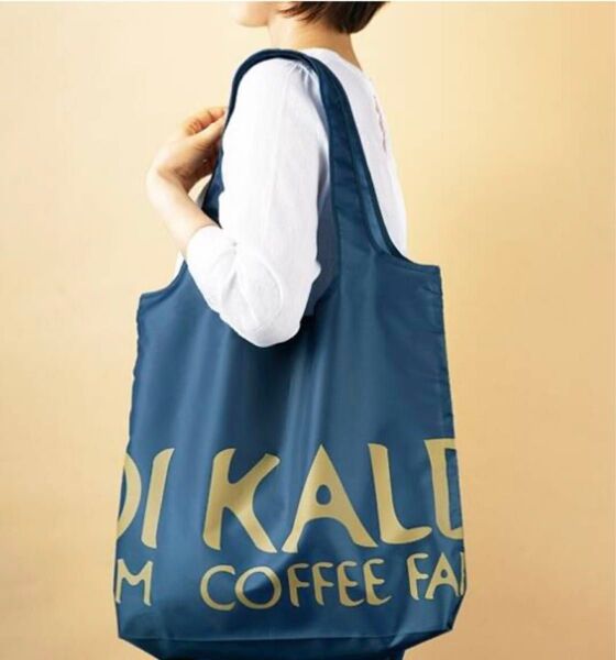カルディエコバッグ ブルー KALDI エコバッグ