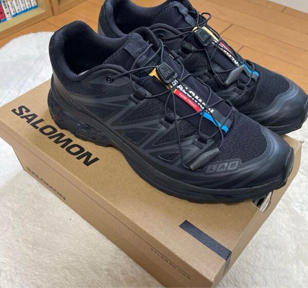 サロモン Salomon XT-6 ブラックファントム スニーカー 27.5cm スニーカー