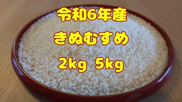 白米 きぬむすめ 令和6年 2kg ポスト便