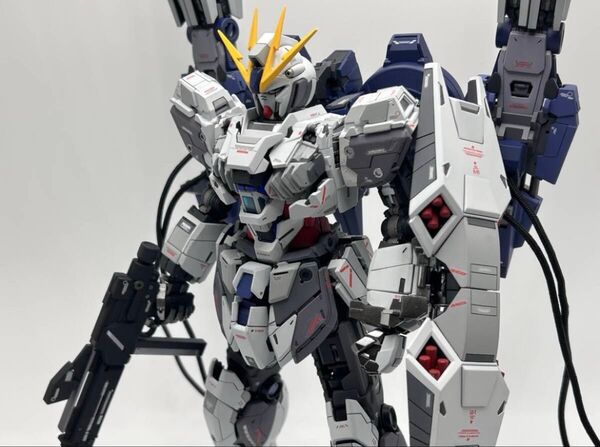 【塗装済完成品】MG 1/100 ナラティブガンダム B装備 Ver.Ka 改修改造ディテール追加発光