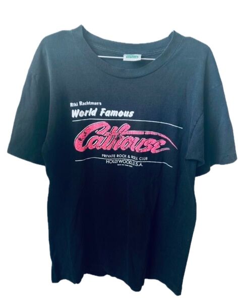 90s CATHOUSE ビンテージTシャツ ロックTシャツ