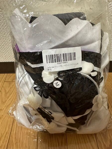 【未使用】ウィッグ付き Re:ゼロから始める異世界生活 リゼロ メイド服(レム,M)
