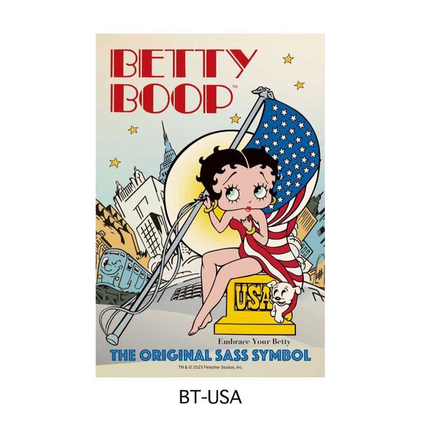 【BETTY BOOP】ベティ ブープ ポスター Sサイズ /インテリア/アメリカン雑貨/店舗/アメリカンレトロ