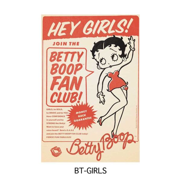 【BETTY BOOP】ベティ ブープ ポスター Sサイズ /インテリア/アメリカン雑貨/店舗/アメリカンレトロ