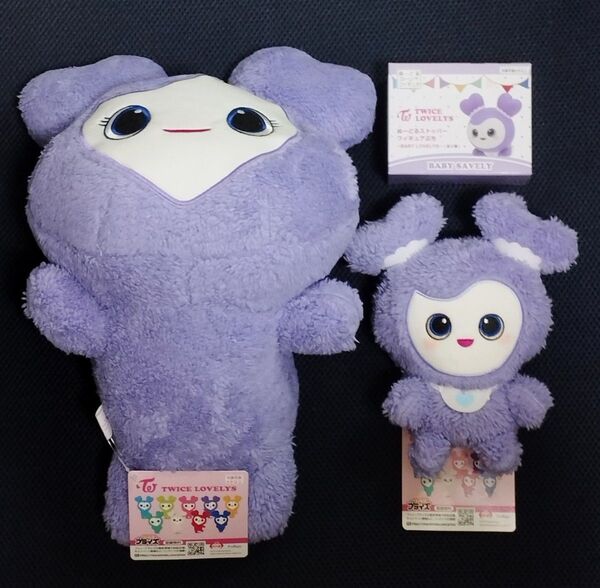 TWICE LOVELYS GIGO限定 ふわもこぬいぐるみ ぬーどるストッパーフィギュア サナ