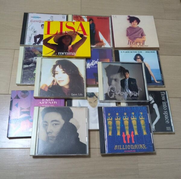 邦楽 J-POP 80年代 90年代 CD14枚セット まとめ売り 竹内まりや 尾崎豊 鈴木雅之 大沢誉志幸 他 ※バラ売り可