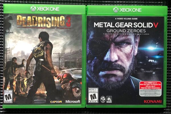 DEADRISING3とMETAL GEAR SOLID V GROUND ZEROES