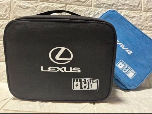 /// LEXUS /// 《ブラック》レクサスポーチ★持ち手がついてミニトランク型 黒色 新品未開封!
