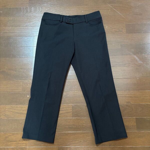 【ほぼ未使用】UNIQLO ユニクロ/レディース ストレッチパンツ カジュアルパンツ ブラック Mサイズ