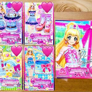 アイカツ アイカツスターズ アイカツカード 白鳥ひめ 4枚 ブロマイドカード付き