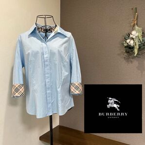 BURBERRY LONDON バーバリーロンドン ノバチェック 長袖シャツ