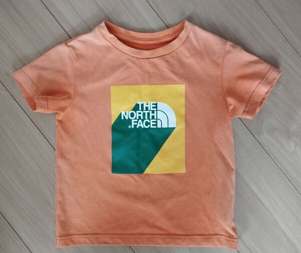 THE NORTH FACE キッズ Tシャツ オレンジ 110