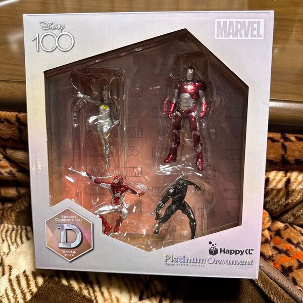 Disney100 Happyくじ MARVEL フィギュア 4体セット D賞