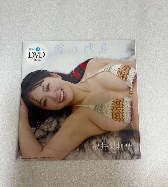 【新品未開封】★福井梨莉華★さん週刊プレイボーイ付録未開封DVD ※注意事項 画像3、4を参照 余白を折って郵送します。