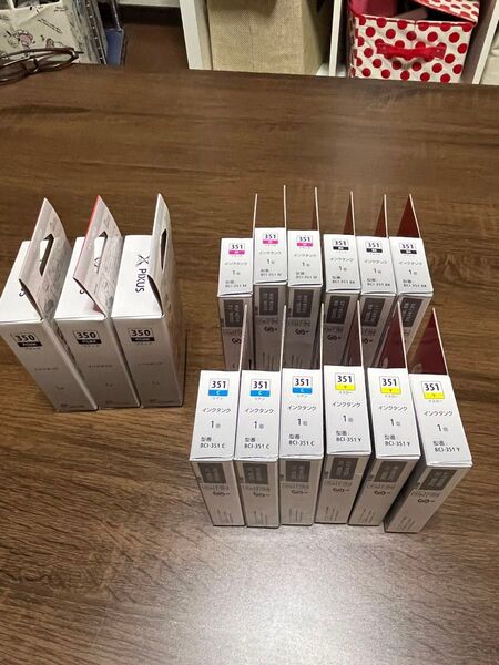 Canon 純正インク BCI-351/350 計15個