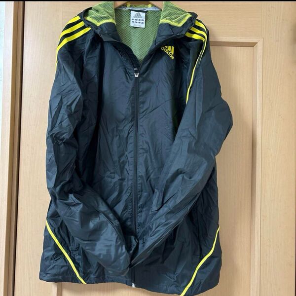 ナイロンジャケット L ウインドブレーカー adidas アディダス サッカー