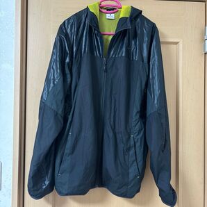 NIKE ナイロンパーカー ウィンドブレーカー トレーニングウェア L マウンテンパーカー アウター ナイロン ブラック