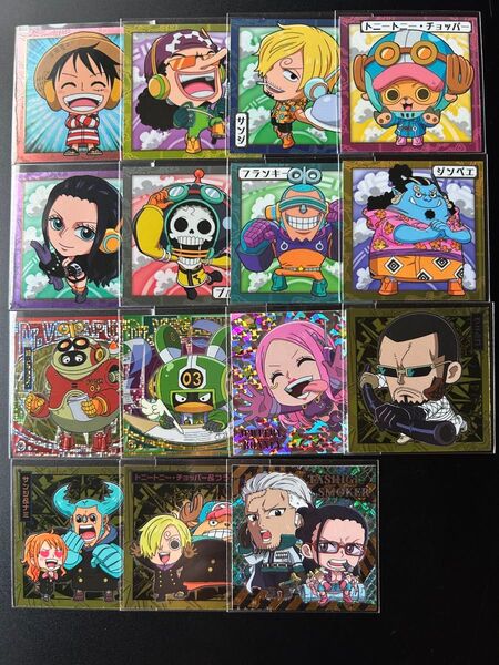 【ワンピース】にふぉるめーしょん ワンピース大海賊シールウエハースLOG.8 15枚セット