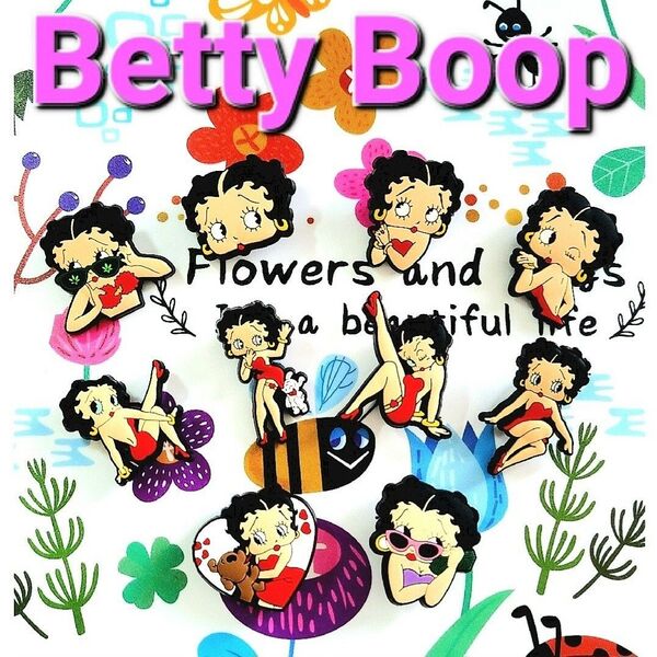 10個セット ベティちゃん ベティブープ Betty Boop ジビッツ