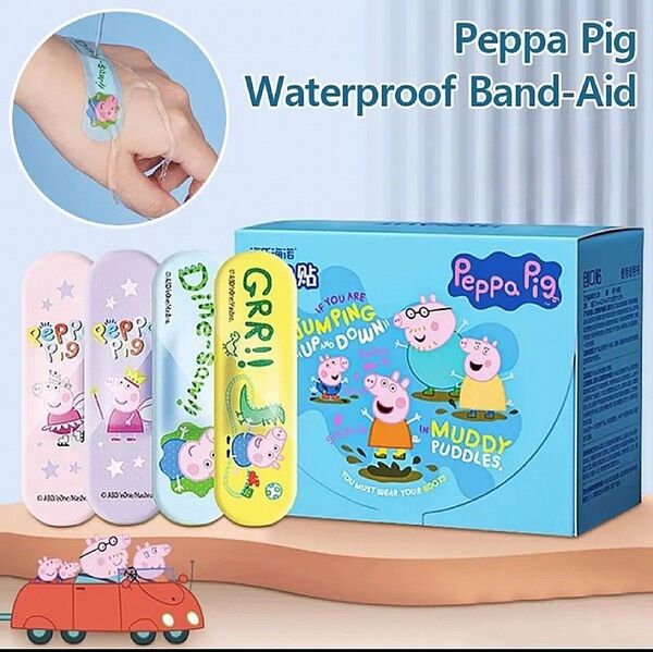 80枚セット ペッパピッグ Peppa Pig 絆創膏 バンドエイド