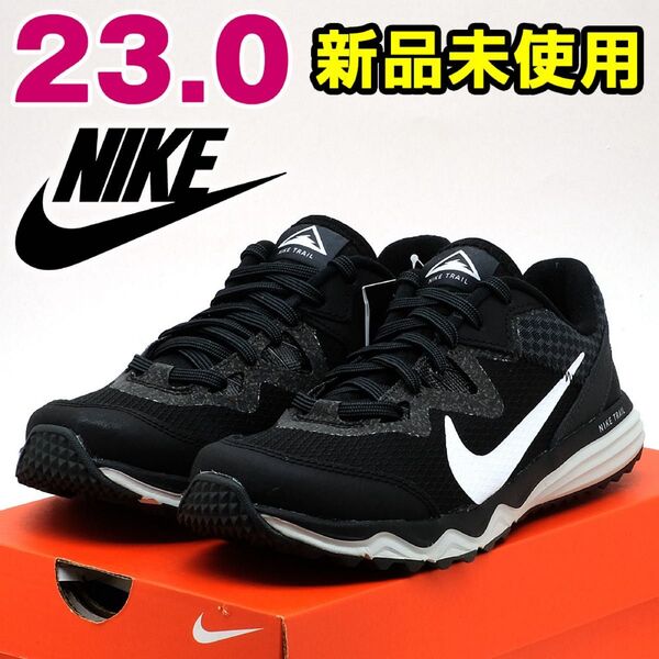 nike ナイキ レディース トレイルランニングシューズ ブラック 23cm 黒 スポーツ ジョギング トレッキング スニーカー