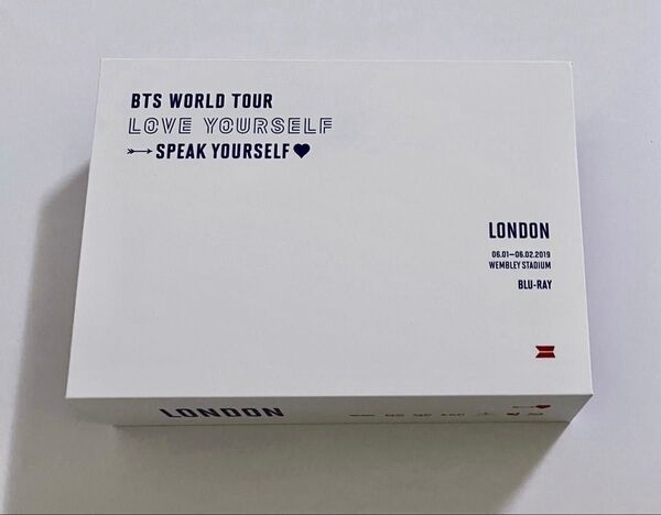 BTS WORLD TOUR ‘LOVE YOURSELF: SPEAK YOURSELF’ LONDON Blu-ray