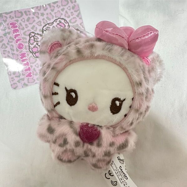 ヒョウ柄キティ ギャルクマ ヒョウ柄ハローキティ ピンク マスコット