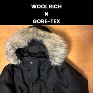 WOOLRICH / M Arctic Down Parka L ウールリッチ ブラック ダウンジャケット ブラック ダウン