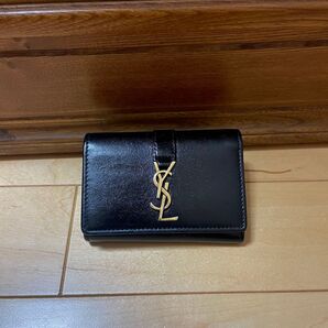 SAINT LAURENT レザー キーケース サンローラン