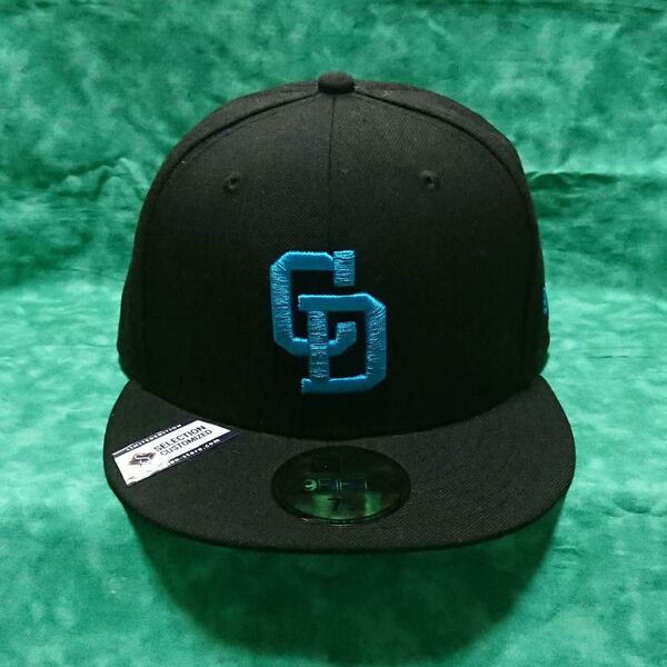 【未使用】NEW ERA×中日ドラゴンズ 59FIFTY ブラック 7 1/2 59.6cm ニューエラ