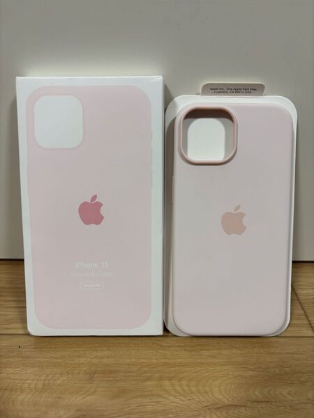 シリコンケース iPhone15 ピンク Apple アップル