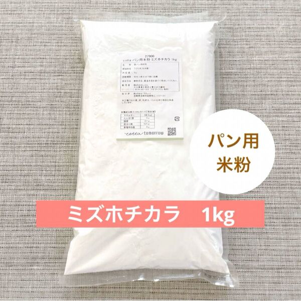 ミズホチカラ パン用米粉 国産 九州産 1kg cotta コッタ