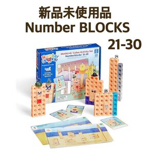 【新品】ナンバーブロックス アクティビティセット21-30 英語 ブロック 玩具 数 算数 おもちゃ 知育玩具