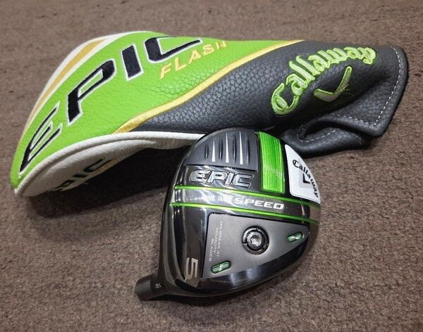Callaway EPIC SPEEDフェアウェイウッド 5W 18° ヘッドカバー付き
