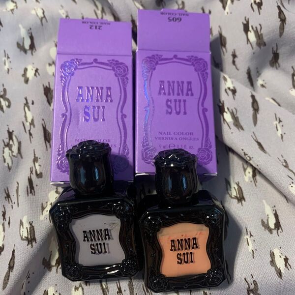 アナスイ ANNA SUI ネイルトッパー マニキュア 2点セット 新品
