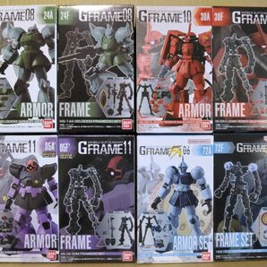 Gフレーム ジョニーライデン専用高機動型ザクⅡ ドム ゲルググ ギャン 未開封 8点