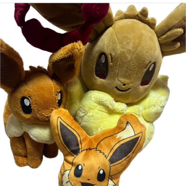 ポケモンセンター限定 オリジナル キョダイマックス イーブイ ぬいぐるみ BIG まとめ売り 3点セット