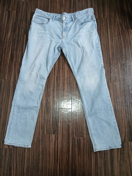 デニムパンツ ライトブルー 古着 GU