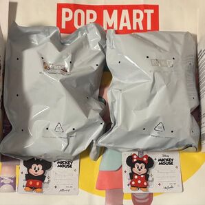 ポップマート POPMART DISNEY ミッキーファミリー キュートトゥギャザー ぬいぐるみキーチェーン ミッキー ミニー