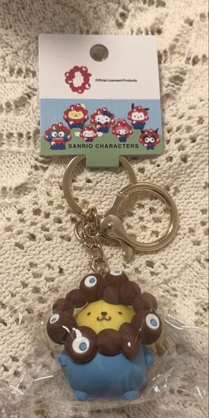 EXPO 万博 サンリオ コラボ ミャクミャク キーホルダー ポムポムプリン