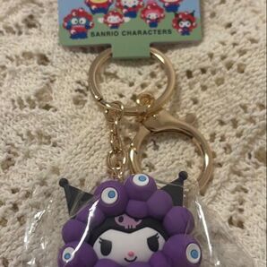 EXPO 万博 サンリオ コラボ ミャクミャク キーホルダー クロミ