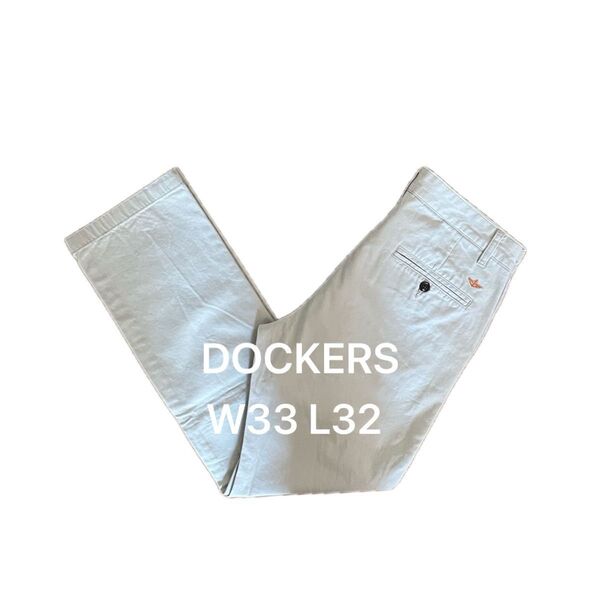 DOCKERS ドッカーズ/チノパン スラックス/ベージュ/W33 L32