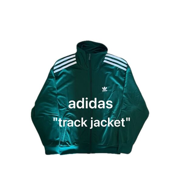 adidas アディダス/あいみょん着用カラー トラックジャケット ジャージ ファイアーバード/M/グリーン
